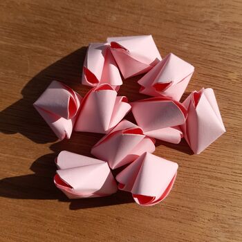 'My Favorite Memories Of Us' Origami Heart Mini Box, 2 of 6