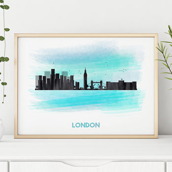 London Skyline Print, 5 of 5