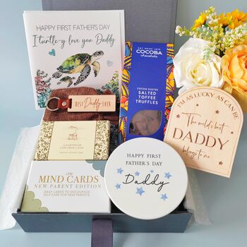 First Father's Day Luxury Gift Box For Daddy, 2 of 10