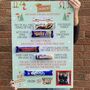 Personalised Elf Arrival Chocolate Message Board, thumbnail 4 of 6