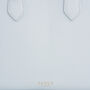 Blue Medium Structured Tote Bag, thumbnail 4 of 7