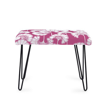 Japanese Floral Occasional Bench, 5 of 8