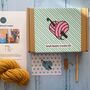 Small Block Colour Crochet Basket Kit, thumbnail 2 of 7