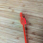 Flamingo Drink Stirrer On Neon Pink Translucent Acrylic, thumbnail 6 of 7
