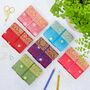 Handmade Sari Pocket Notebook, thumbnail 2 of 12