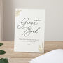 Meadow Personalised Surname Wedding Guest Book, thumbnail 4 of 4