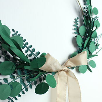 Paper Scandi Wreath Diy Kit, 2 of 6