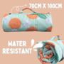 Dog Portable Travel Mat | Oranges And Blossoms, thumbnail 3 of 4