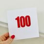 100th Birthday Card, thumbnail 1 of 2