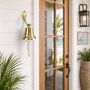 Marine Brass Wall Hanging Bell, thumbnail 6 of 7