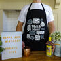 'Events Of 1962/63' 60th Birthday Gift Apron, thumbnail 1 of 8