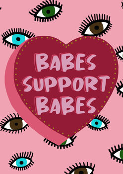 Greeting Card Babes Support Babes, 3 of 3