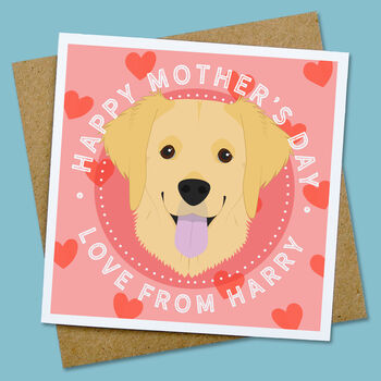Personalised Love From The Dog Card, 3 of 11