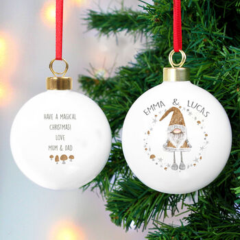 Personalised Gnome Bauble, 2 of 7