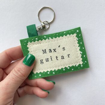 Personalised Luggage Tag, Instrument Case Label, 6 of 8