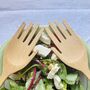 Helping Hands Salad Servers ~ Eco Friendly, thumbnail 4 of 6