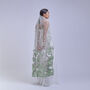 'Azalea Forest' Green Ethereal 3D Flower Wedding Veil, thumbnail 6 of 9