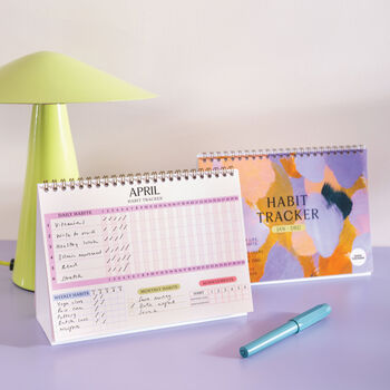 Habit Tracker | 12 Month Goal Planner | Soft Focus, 3 of 5