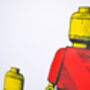 Framed Lego Man Sheet One Patent Art Print, thumbnail 5 of 7