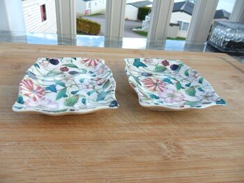 Set Of Two Handmade Soap Dishes In Bramble Design, 2 of 6