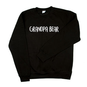Grandad And Me Bear Sweatshirt Jumper Set, 5 of 11