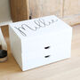 Personalised Jewellery Box With Drawers, thumbnail 1 of 5
