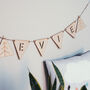 Wooden Bunting Letters, thumbnail 2 of 8