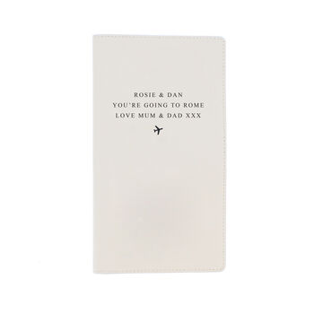 Personalised Any Message Travel Holder, 4 of 4