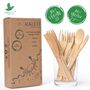 Bamboo Cutlery Set, 24 Piece, thumbnail 1 of 6