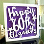 Personalised 60th Birthday Card, thumbnail 2 of 4