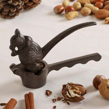 Traditional Cast Iron Squirrel Nutcracker, 3 of 8