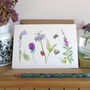 'Amongst The Wildflowers' Greetings Card, thumbnail 1 of 3