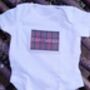 Scottish 'The Wean' Short Sleeve Baby Vest, thumbnail 3 of 3