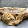40cm Handmade Wooden Root Bowl – Balinese Gamal Wood, thumbnail 9 of 12