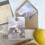 Luggage Tag Save The Date Sorrento, thumbnail 1 of 5