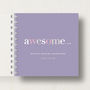 Personalised 'Awesome' Stuff To Do Small Notebook, thumbnail 9 of 10