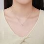 Sterling Silver Cute Seagull Pendant Necklace, thumbnail 6 of 11