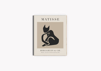 Matisse Black Cat Print, 3 of 3