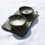 Salt And Pepper / Dip, Soy, Sauce Dishes With Tray, thumbnail 9 of 12
