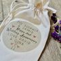 Personalised Anniversary Cotton Bottle Bag, thumbnail 3 of 3