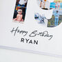 Personalised 19th Birthday Photo Collage Card, thumbnail 4 of 8