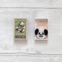 Wool Felt Panda Spirit Animal Gift In A Matchbox, thumbnail 2 of 6