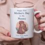 Personalised First Mother's Day Otters Mug, thumbnail 2 of 3