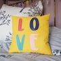 Handmade Love Cushion, thumbnail 2 of 4