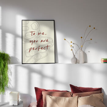 Personalised Movie Quote Print – Custom Film Lines Poster, 7 of 10