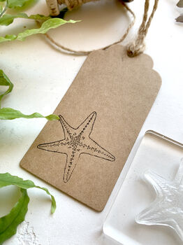 Starfish Clear Rubber Stamp, 5 of 8