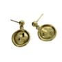 Sterling Silver Or Gold Bottle Top Earrings, thumbnail 2 of 4