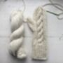 Melrose Mittens Knitting Kit, thumbnail 4 of 6