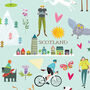 Scottish Wrapping Paper Two Sheets, thumbnail 3 of 5