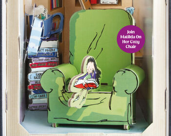 Build Your Own Roald Dahl 'Matilda' Book Nook, 11 of 12